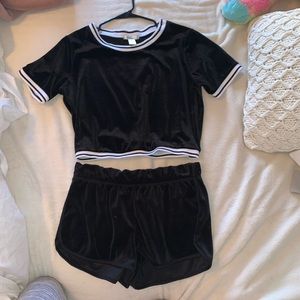 Matching Velvet Set